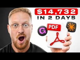 How I Made $14,732 Selling a PDF File (Anyone Can Do This)
