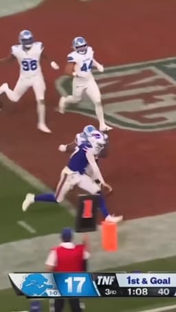 Josh Allen with an incredible run for the Buffalo Bills - MILLIONS.co