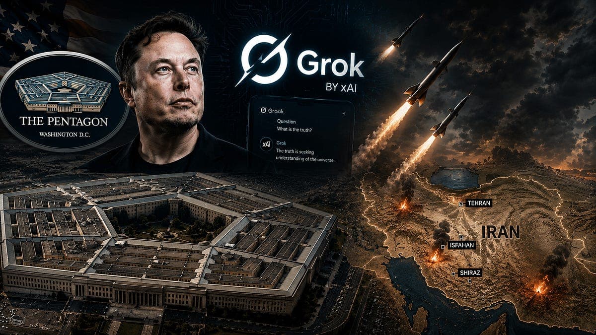 The US Military Has Been Using Elon Musk’s Grok Artificial Intelligence (AI) to Bomb Iran