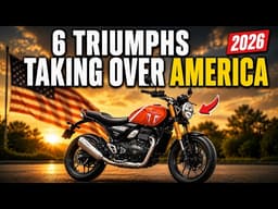 6 Triumph Motorcycles That Are Quietly Dominating America in 2026