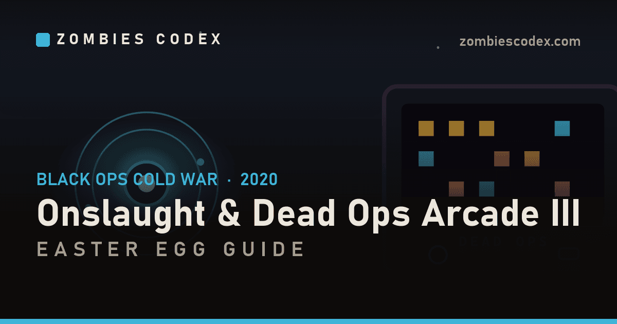 Onslaught & Dead Ops Arcade III Easter Egg Guide