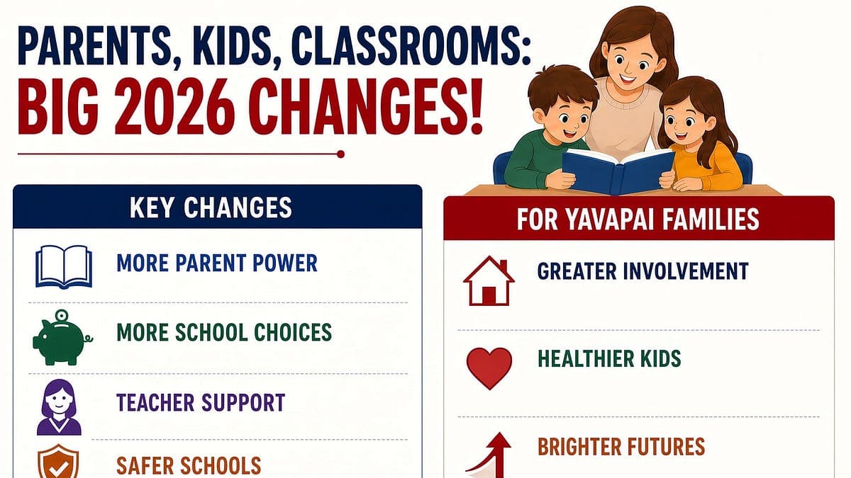 Parents, Kids, and Classrooms: What the 2026 Session Actually Changed for Yavapai Families 