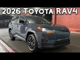 2026 Toyota RAV4 Full Review -- Cargo Measurements, Passenger Space, Styling and Features