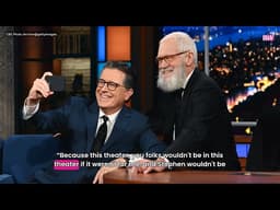 David Letterman and Stephen Colbert get revenge on CBS