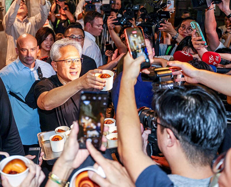 Nvidia's Huang to attend employee meeting in Taipei tomorrow