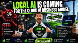 Local AI Is Coming for the Cloud AI Business Model