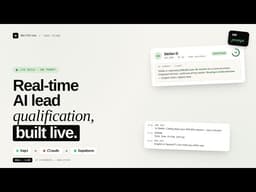 Vapi + Claude + Supabase: A Real-Time AI Lead Qualification System in One Prompt