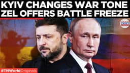 UKRAINE'S PEACE GAMBLE? Zelensky Ready To Freeze ...