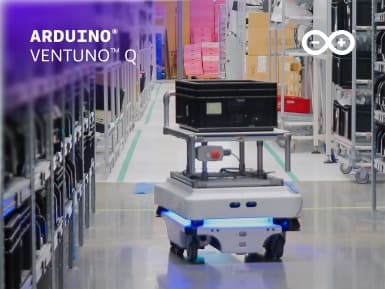 Building smarter AMRs with the Arduino® VENTUNO™ Q board