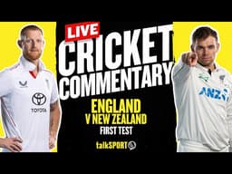 LIVE Test Match Cricket | England v New Zealand - First Test - Day One | Lord's