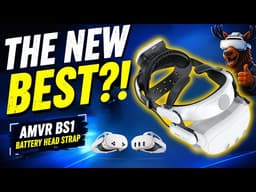 The Best Head Strap for Meta Quest? | AMVR BS1 Battery Head Strap Review for Meta Quest 3 & 3s