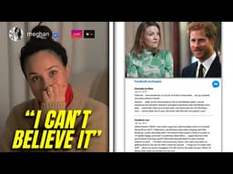 Meghan GOES OFF After Harry's Flirty Texts With Reporter EXPOSE His LIES in Court