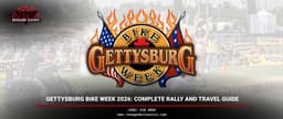Gettysburg Bike Week 2026 Guide: Rally & Travel Tips