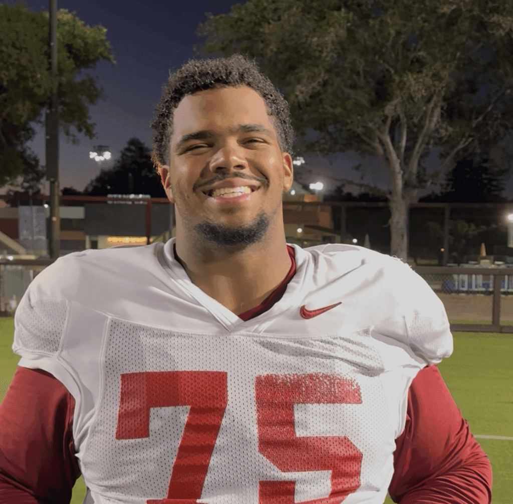 Stanford DL Braden Marceau-Olayinka doesn't want to let ...