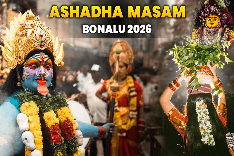When is Bonalu 2026 in Hyderabad?