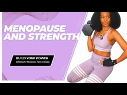 Strength Training 💪 Menopausal Friendly Exercises 