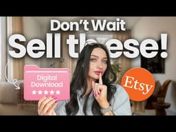 5 Highly PROFITABLE Unsaturated Digital Products to Sell on Etsy (for Beginners)