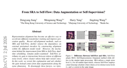 From SRA to Self-Flow: Data Augmentation or Self-Supervision?