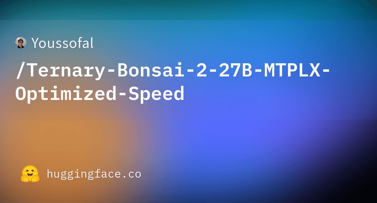 Youssofal/Ternary-Bonsai-2-27B-MTPLX-Optimized-Speed ...