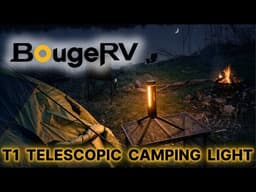 BOUGERV T1 TELESCOPIC CAMPING LANTERN -  Reel Life Review