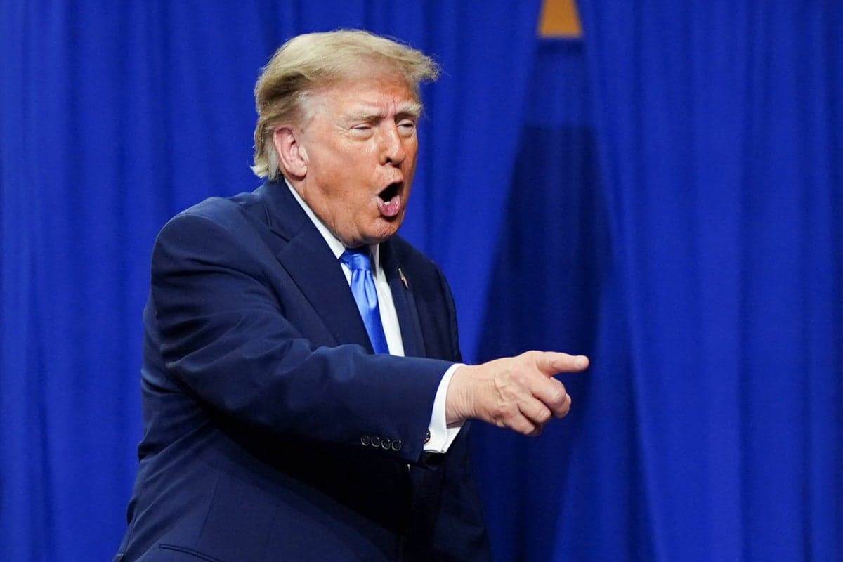 Trump says voting in America is 'corrupt' in late-night ...