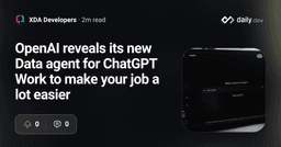 OpenAI reveals its new Data agent for ChatGPT Work to... - daily.dev