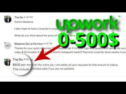 Upwork Hướng Dẫn Dell Job 600$ 1 tháng và tôi đã kiếm 500$ trong 20 ngày ở tk mới