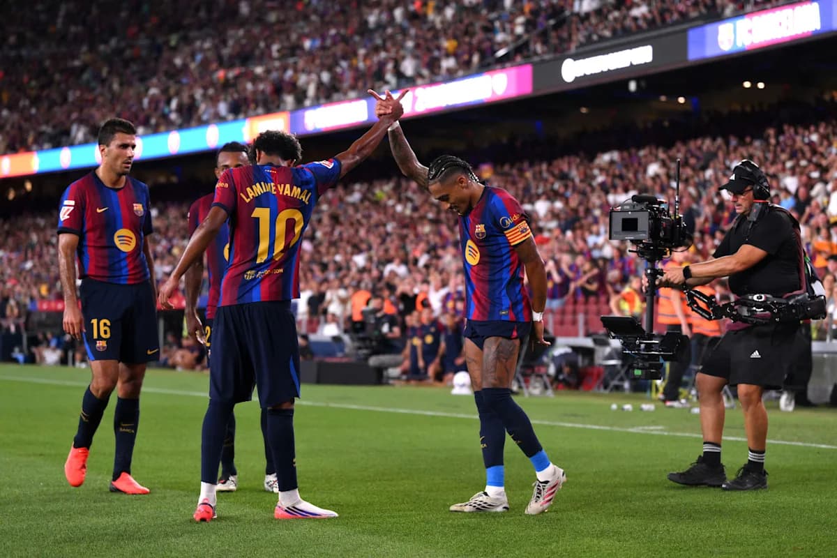 Barcelona star overtakes Real Madrid's Kylian Mbappé in ...