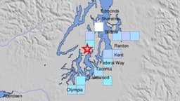 Magnitude 4.2 quake hits Puget Sound area centered west ...