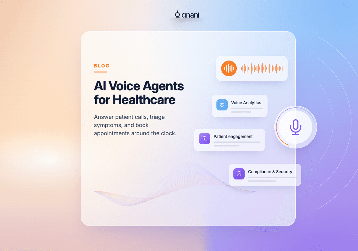 Voice AI Agents for Healthcare: Setup and Deployment - Gnani AI