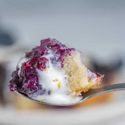 Easy Blueberry Cobbler