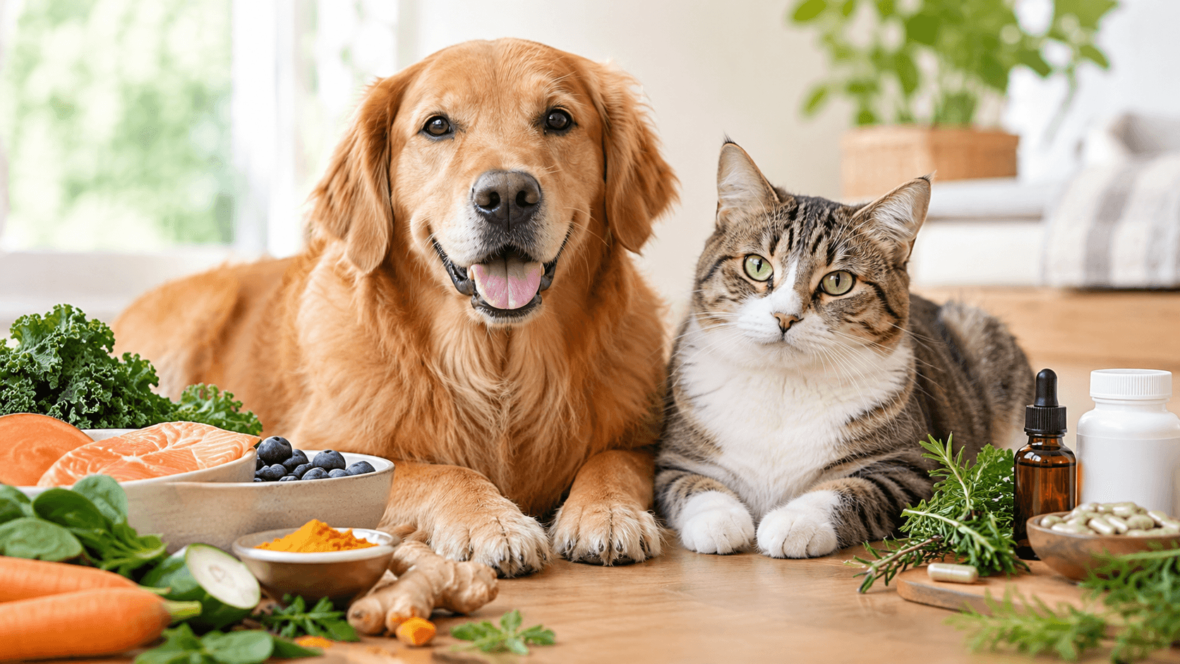 Natural Anti-Inflammatory Supplements for Dogs & Cats