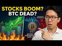 Stocks Are Exploding📈🔥…While Bitcoin Is Suspiciously Quiet😳( Here's WHY?)