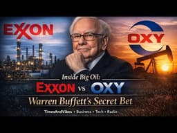 Inside Big Oil: Exxon vs OXY — Warren Buffett’s Secret Bet