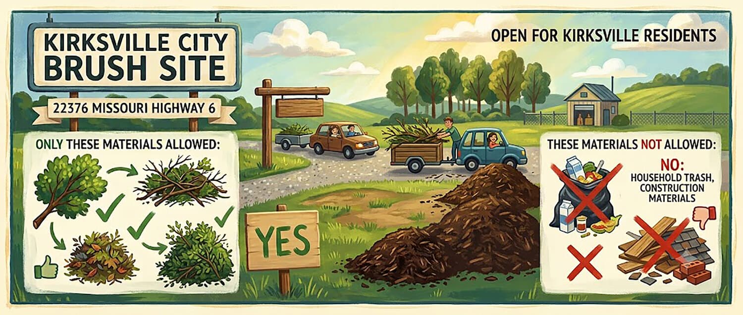 Help keep trash, construction materials out of the Kirksville ...