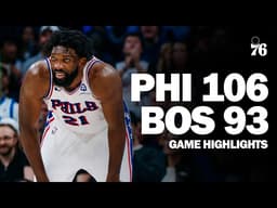 Game Highlights: SIXERS SECURE GAME SIX WIN AT HOME