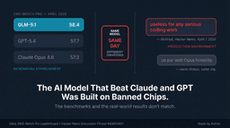 The AI Model That Beat Claude and GPT Was Built on Banned Chips. It’s Free. | by Ahmed M. Abdelfattah | Apr, 2026 | Level Up Coding