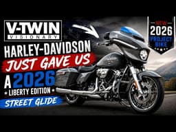 Harley-Davidson Just Gave Us a 2026 Liberty Edition Street Glide
