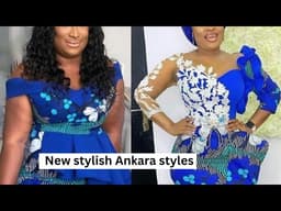 New stylish African Ankara dress designs for beautiful ladies 
