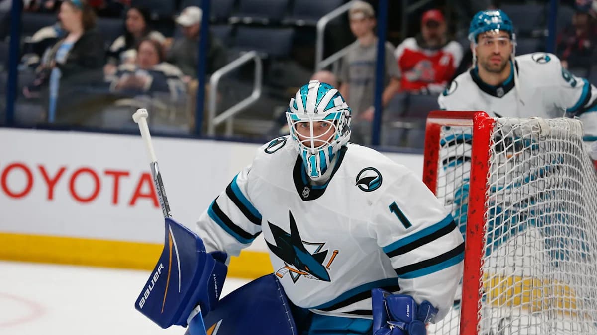 Former Sharks Goaltender, Bay Area Native Named NHL's ...