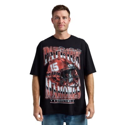 NFLPA Patrick Mahomes Helmet Art Short Sleeve Tee ...