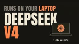 How DeepSeek V4 fits on a laptop and what does it mean to us?
