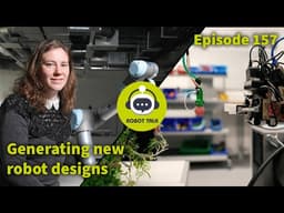 Generating new robot designs - interview with Josie Hughes