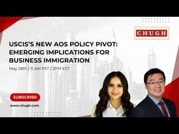 USCIS’s New AOS Policy Pivot: Emerging Implications for Business Immigration