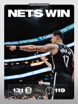 @BrooklynNets: another preseason W in the books! https://t.co/waO119bn01