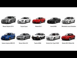Every Type of Japanese Legend Street Car Explained