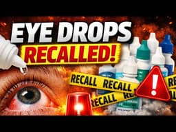 FDA Recalls 3 Million Eye Drops Over Safety Concerns Shocking Nationwide Alert 🚨