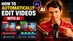 Edit Videos 10x Faster with Al (Premiere Pro Tutorial)