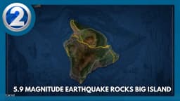 5.9 magnitude earthquake rocks Big Island