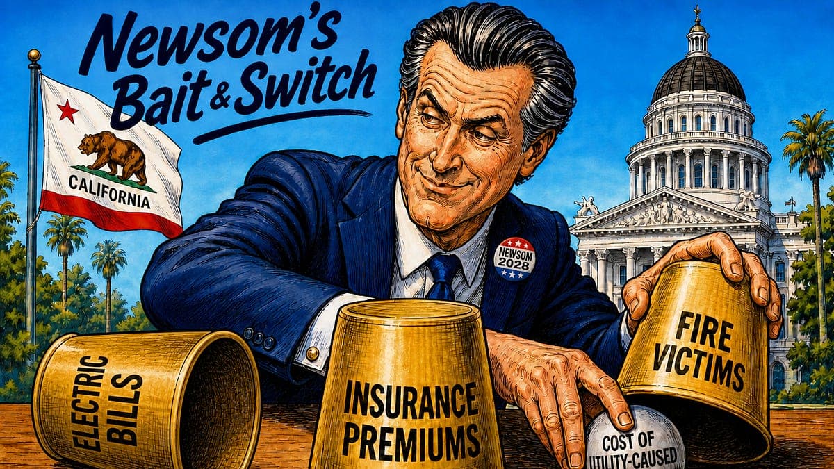 Newsom’s Affordability Plan Makes Wildfire Victims Pay